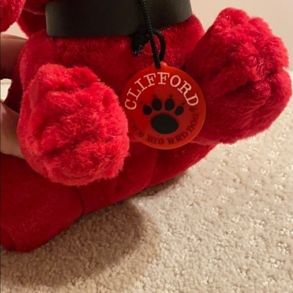 Vintage Clifford The Big Red Dog Plush - Picture 4 of 9